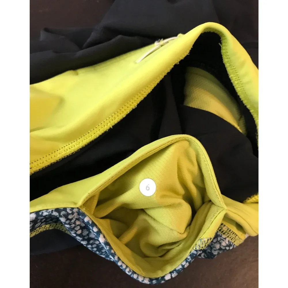 Lululemon Inspire Tight II Mesh 6 Black Quilt 29 Luxtreme Run Leggings